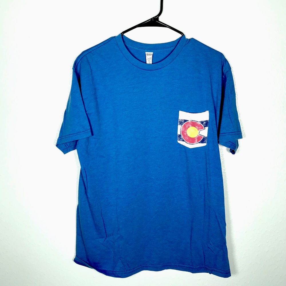 Colorado State Pocket Tee